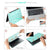 MOSISO Compatible with MacBook Pro 15 inch Case with Retina Display (Model: A1398, Older Version, 2015 - end 2012 Release), Plastic Peony Hard Shell Case & Keyboard Cover & Screen Protector, Black