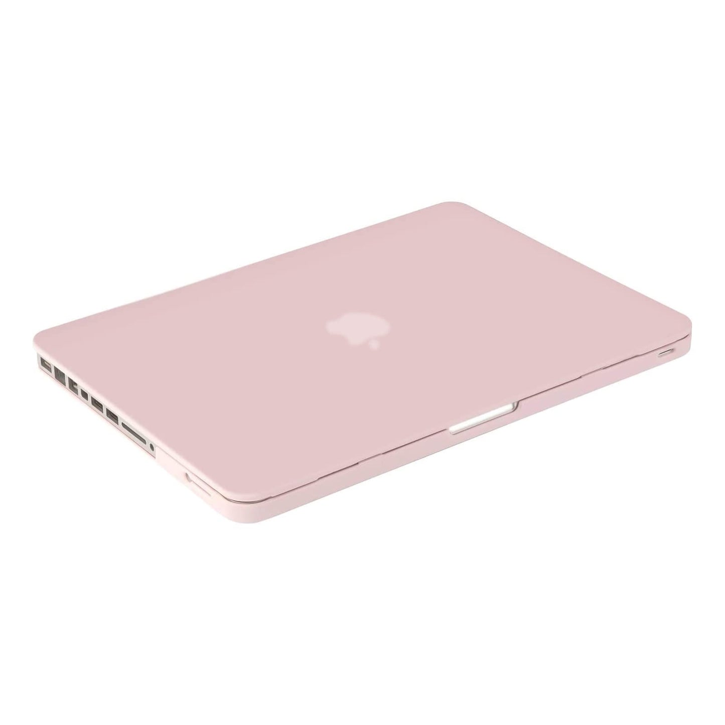 MOSISO Plastic Hard Shell Case & Keyboard Cover & Screen Protector Only Compatible with MacBook Pro 13 inch (A1278, Old Version with CD-ROM), Release Early 2012/2011/2010/2009/2008, Rose Quartz