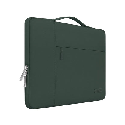 MOSISO Laptop Case 13 inch, 13 inch Laptop Sleeve with Handle Compatible with MacBook Air 13 M4 M3 M2 M1 2025-2018 / Pro 13 M2 M1 2025-2016, Polyester Multifunctional Computer Bag, Antique Green