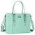 MOSISO PU Leather Laptop Tote Bag for Women, Waterproof Large Capacity Business Work Briefcase Shoulder Laptop Bag