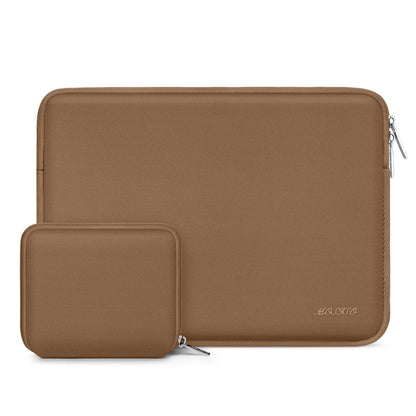 MOSISO Laptop Sleeve Case 13-13.3 inch for MacBook Air/Pro | Pro 14 | HP Dell ASUS Lenovo Notebook | Neoprene Computer Sleeve | with Small Case | Baby Pink