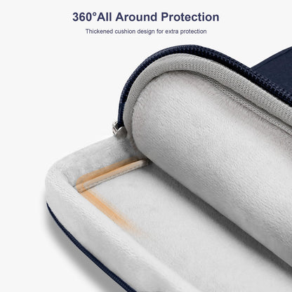 MOSISO 360 Protective Laptop Shoulder Bag, Computer Bags, Side Open Messenger Bag with 5 Accessory Pockets & Belt iMosiso