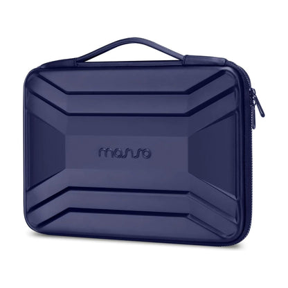 MOSISO 13-16 inch Laptop Hard Case, 13.3 inch Waterproof Shockproof Computer Bag Compatible with MacBook HP Dell, Symmetrical Trapezoid EVA Carrying Laptop Sleeve Hard Shell with Handle, Black