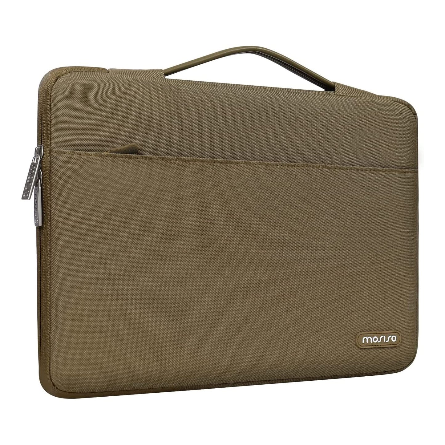 MOSISO 360 Protective Laptop Sleeve Compatible with MacBook Air/Pro, 13-16 inch Notebook, Compatible with MacBook Pro 14 inch M4 M3 M2 M1 Pro Max 2024-2021, Polyester Bag with Belt