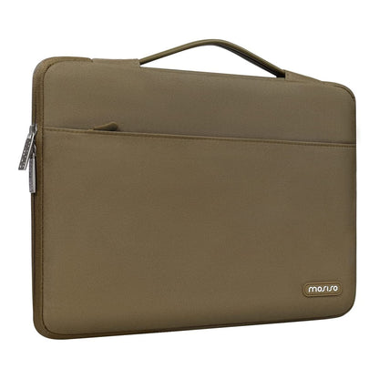 MOSISO 360 Protective Laptop Sleeve Compatible with MacBook Air/Pro, 13-16 inch Notebook, Compatible with MacBook Pro 14 inch M4 M3 M2 M1 Pro Max 2024-2021, Polyester Bag with Belt