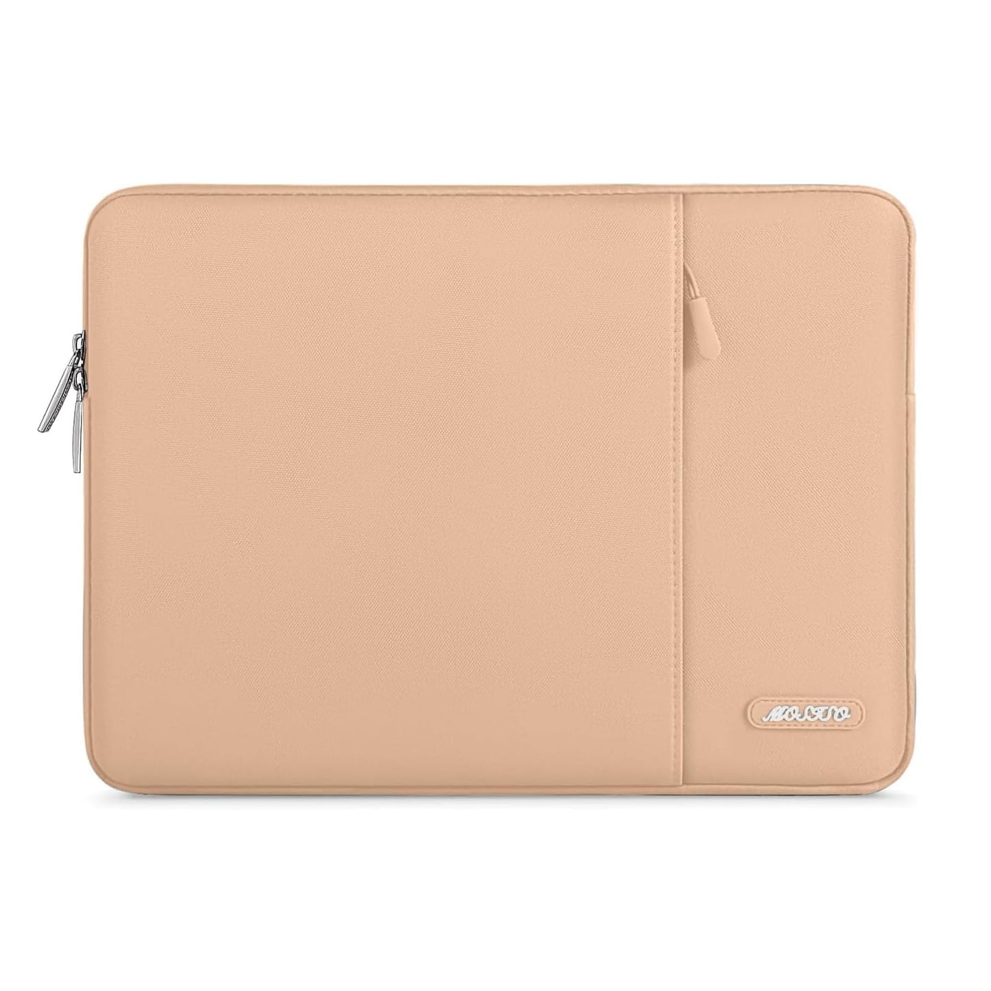MOSISO Laptop Sleeve Case 13-13.3 inch for MacBook Air/Pro 13/Pro 14 | HP Dell ASUS Lenovo Notebook Compatible | Polyester Vertical Computer Sleeve Bag | with Pocket
