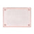 MOSISO Compatible with MacBook Air 15 inch Case 2025 2024 2023 M4 A3241 M3 A3114 M2 A2941,Anti-Cracking&Anti-Fingerprint Heavy Duty Glitter Plastic Hard Case with TPU Bumper&Keyboard Cover, Pink