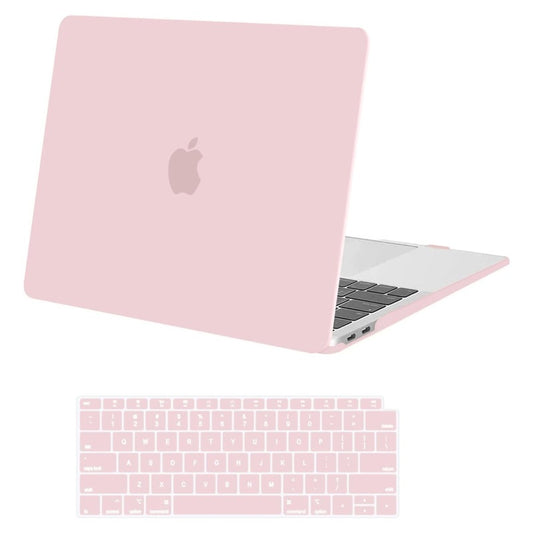 MOSISO Compatible with MacBook Air 13 inch Case M1 2021-2018 Release A2337 A2179 A1932 Touch ID, Plastic Hard Shell Cover&Keyboard Cover for MacBook Air 13.3 inch Case M1