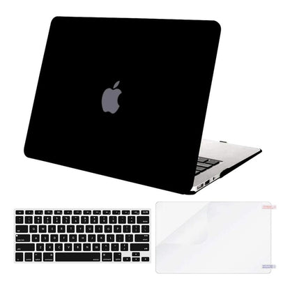 MOSISO Compatible with MacBook Air 13 inch Case (Models: A1369 & A1466, Older Version 2010-2017 Release), Protective Plastic Hard Shell Case & Keyboard Cover & Screen Protector