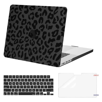 MOSISO Compatible with MacBook Pro 16 inch Case M5-M1 2026-2021 A3429 A3428 A3403 A3186 A2991 A2780 A2485 Pro Max Chip,Leopard Grain Hard Case&Keyboard Cover&Screen Film