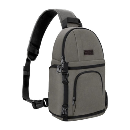 MOSISO Camera Sling Bag, DSLR/SLR/Mirrorless Camera Case Shockproof Photography Camera Backpack with Tripod Holder & Removable Modular Inserts Compatible with Canon/Nikon/Sony/Fuji