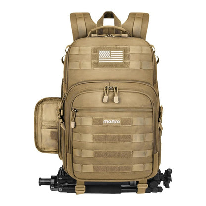 MOSISO Camera Backpack, DSLR/SLR/Mirrorless Tactical Camera Bag Case with Laptop Compartment Compatible with Canon/Nikon/Sony