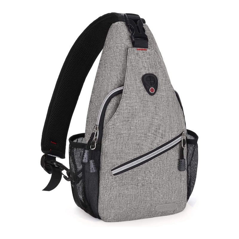 Solid Mini Sling Backpack Crossbody Chest Bag For iPad Mini Hiking Travel – iMosiso