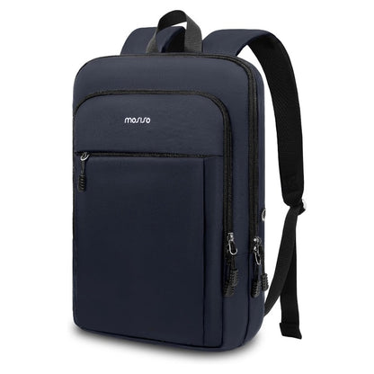 MOSISO Ultra Slim Lightweight Men’s Laptop Backpack, Water Resistant Commute Daypack Fits 15.6-17.3 Inch Laptops for Office Business College Travel