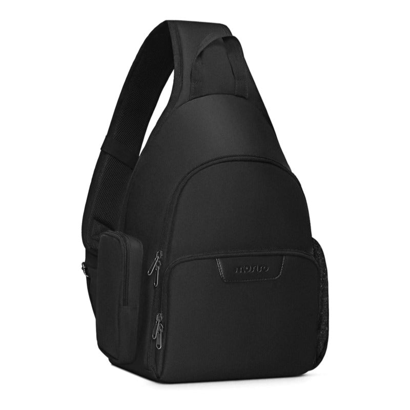 MOSISO Camera Bag Sling Backpack, DSLR/SLR/Mirrorless Full Open Camera Case with Tripod Holder&Rain Cover&Modular Insert, Photography Backpack Compatible with Canon/Nikon/Sony/Fuji