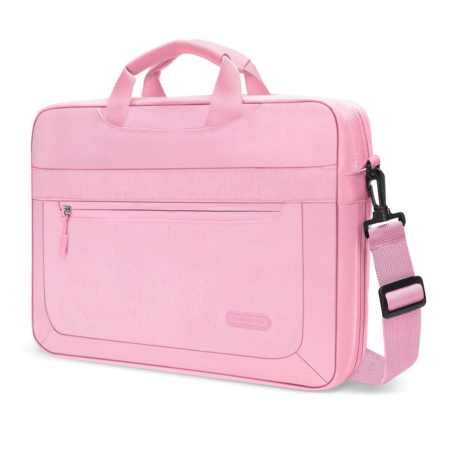 MOSISO Laptop Shoulder Messenger Bag Compatible with MacBook Air/Pro, 13-17.3 inch Notebook,Compatible with MacBook Pro 14 inch M5 M4 M3 M2 M1 2025-2021 with Adjustable Depth at Bottom, Deep Teal iMosiso