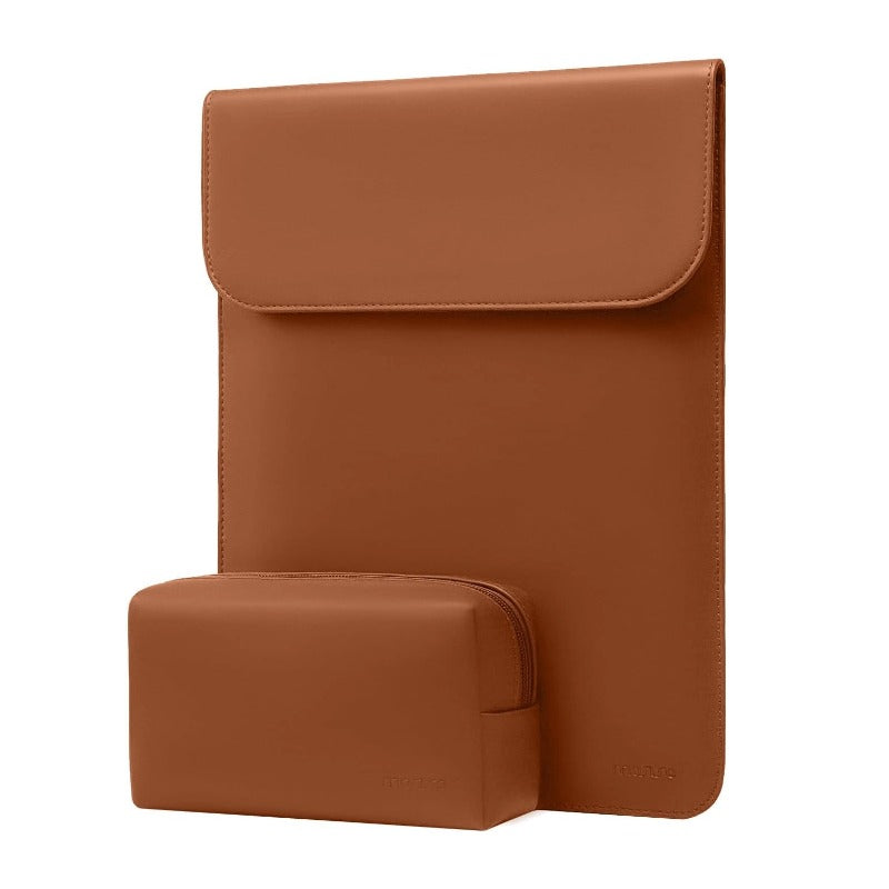 MOSISO Laptop Case 13.3 inch, 13-13.3 inch Laptop Sleeve Compatible with MacBook Neo 13 A18 Pro A3404 /Air 13/Pro 13/Pro 14 M5 M4 M3 M2 M1, Faux Suede Leather Case with Small Bag
