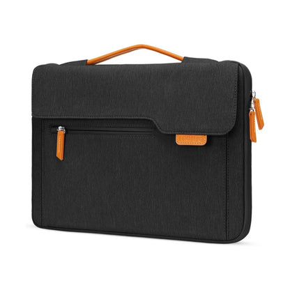 MOSISO 360 Protective Flip Laptop Sleeve with Closure, Fits 13–14 Inch MacBook Air Pro M1 M2 M3 Notebook