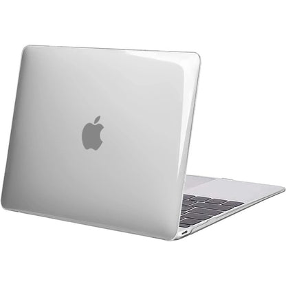 MOSISO Compatible with MacBook 12 inch Case A1534, 2017-2015, Crystal Clear | Crack & Scratch Resistant Protective Plastic Hard Shell Case Cover