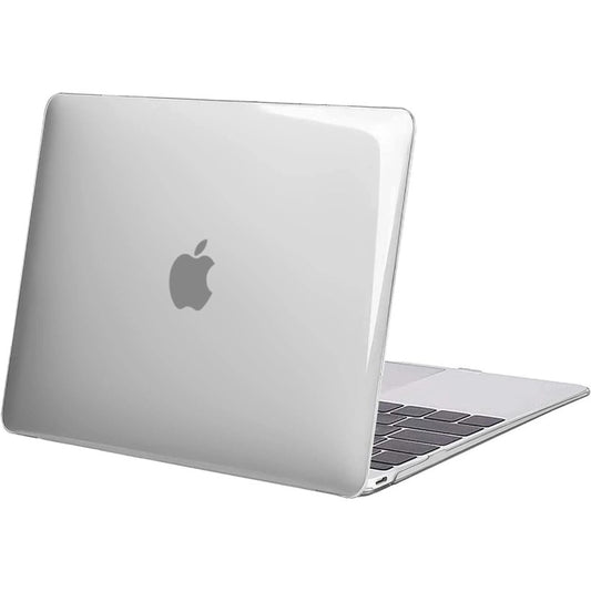 MOSISO Compatible with MacBook 12 inch Case A1534, 2017-2015, Crystal Clear | Crack & Scratch Resistant Protective Plastic Hard Shell Case Cover