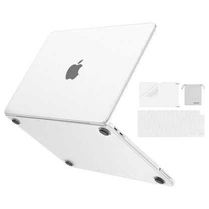 MOSISO Compatible with MacBook Neo Case 13 inch 2026 Release Model A3404, Precision-Matched to Laptop Color, 4 in 1 Kit Ultra-Thin Crack&Fingerprint Resistant Protective Hard Shell Cover