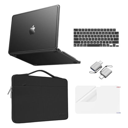 MOSISO Compatible with MacBook Neo Case 13 inch 2026 Release A3404, Matte Finish Reinforced Corner Defense Crack-Resistant Hard Shell&Carrying Sleeve Bag&Keyboard Skin&Type C&Screen Film