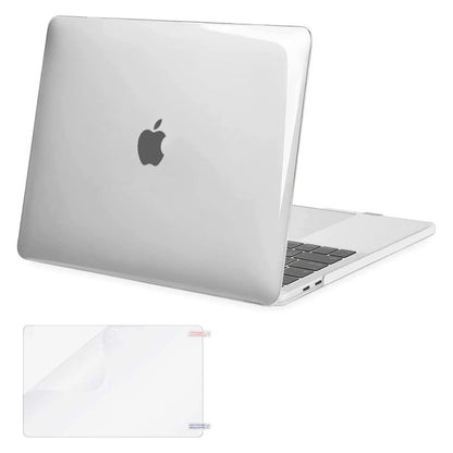 MOSISO Compatible with MacBook Pro 15 inch Case 2019-2016 Release A1990 A1707 with Touch Bar, Plastic Hard Shell Case Cover & Screen Protector