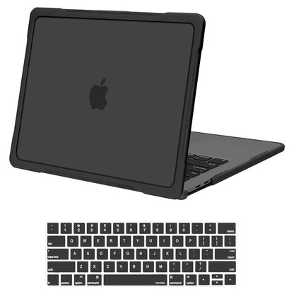 MOSISO Compatible with MacBook Pro 13 inch Case M2/M1 2026-2016 A2338 A2251 A2289 A2159 A1989 A1708 A1706, Crack-Resistant Plastic Hard Case with Soft TPU Bumper&Keyboard Cover