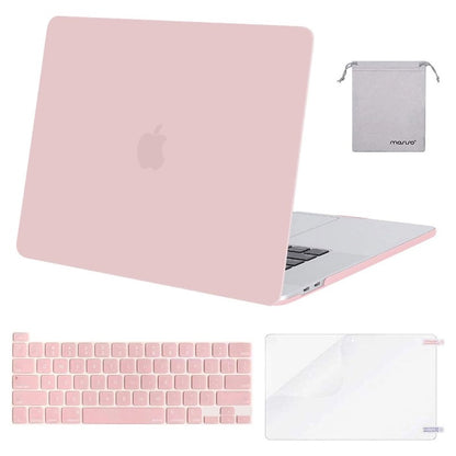 MOSISO Compatible with MacBook Pro 16 inch Case 2020 2019 Release A2141 with Touch Bar Touch ID, Protective Plastic Hard Shell Case & Keyboard Cover & Screen Protector & Storage Bag