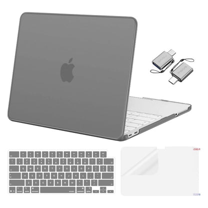MOSISO Crack-Resistant Cover Compatible with MacBook Neo Case 13 inch 2026 Release Model A3404 with A18 Pro Chip, Protective Hard Shell&Keyboard Cover&Screen Film&Type C