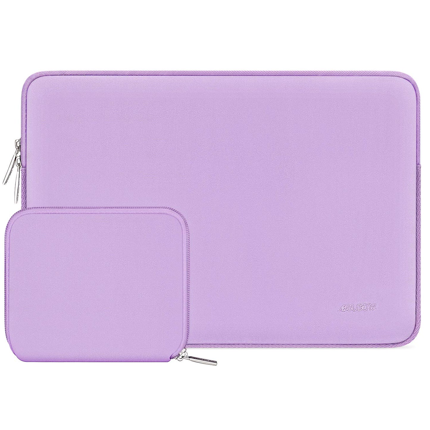 MOSISO Laptop Case 15 inch, 15 inch Laptop Sleeve Bag Compatible with MacBook Air 15 M4 A3241 M3 A3114 M2 A2941 2025 2024 2023, Dell XPS 15, Neoprene Computer Sleeve Bag with Small Case, Space Gray