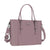 MOSISO PU Leather Laptop Tote Bag for Women, Waterproof Large Capacity Business Work Briefcase Shoulder Laptop Bag