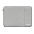 MOSISO 9-11 inch Tablet Sleeve Case for iPad A16 2025, iPad Air 11 inch M3 M2, iPad Pro 11 M4, iPad 10/9/8/7th, Galaxy Tab A9+/S9/S8/Plus 11, Polyester Vertical Bag with Pocket, Gray