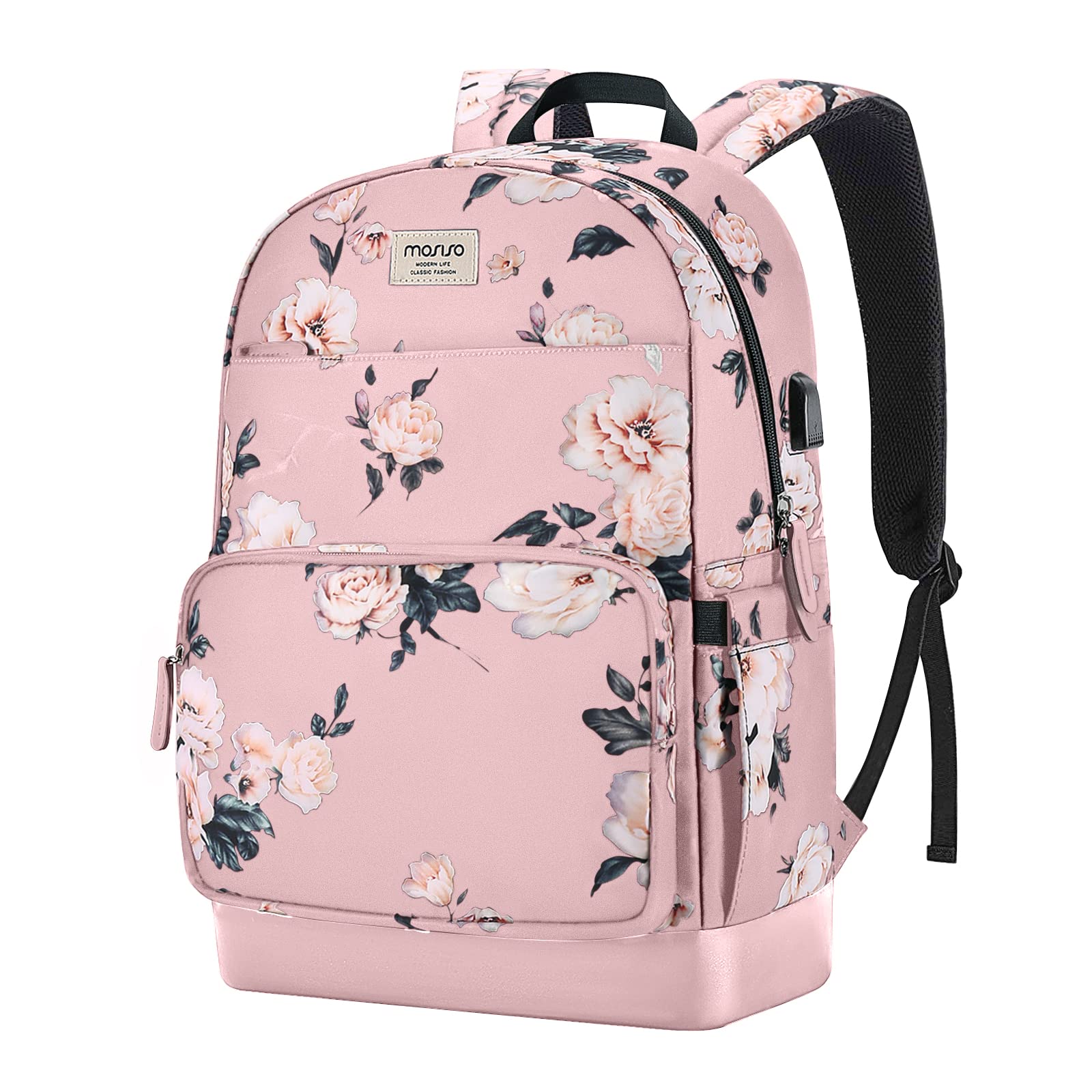 MOSISO 15.6-16 inch Laptop Backpack for Women, Polyester Anti-Theft St – iMosiso MOSISO 15.6-16 inch Laptop Backpack for Women, Polyester Anti-Theft St – iMosiso