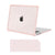 MOSISO Compatible with MacBook Air 15 inch Case 2025 2024 2023 M4 A3241 M3 A3114 M2 A2941,Anti-Cracking&Anti-Fingerprint Heavy Duty Glitter Plastic Hard Case with TPU Bumper&Keyboard Cover, Pink