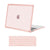 MOSISO Compatible with MacBook Air 13 inch Case 2022-2018 Release A2337 M1 A2179 A1932, Anti-Cracking&Anti-Fingerprint Heavy Duty Glitter Plastic Hard Case with TPU Bumper&Keyboard Cover, Pink