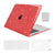 MOSISO Compatible with MacBook Air 13 inch Case 2022 2021 2020 2019 2018 A2337 M1 A2179 A1932, Glitter Plastic Hard Shell&Keyboard Cover&Screen Film&Storage Bag for MacBook Air 13 inch, Transparent