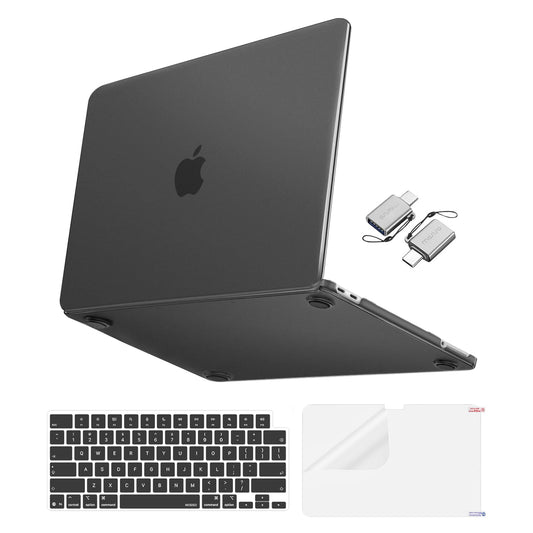 MOSISO Matte Finish Case Compatible with MacBook Neo 13 inch 2026 Release Model A3404, 4 in 1 Kit Ultra-Thin Exact-Fit Scratches & Fingerprints Resistant Protective Hard Shell Case Cover, Matte Clear