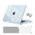MOSISO Compatible with MacBook Air 13 inch Case 2025-2022 M4 A3240 M3 A3113 M2 A2681,Surpass Natural Beauty Hard Shell&Keyboard Cover&Screen Film&Type C for MacBook Air 13.6 inch Case, Crystal Clear