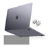 MOSISO Compatible with MacBook Air 13 inch Case 2022 2021 2020 2019 2018 A2337 M1 A2179 A1932, Ultra-Thin Natural Original Color Plastic Hard Shell Case&Keyboard Cover&Type C Adapter, Space Gray