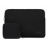 MOSISO 12.9 inch Tablet Sleeve Case for iPad Pro 13 M4 & iPad Air 13 M3 M2, iPad Pro 12.9 M2 M1 6/5th with Magic Keyboard&Smart Keyboard Folio, Neoprene Carrying Bag with Small Case, Black