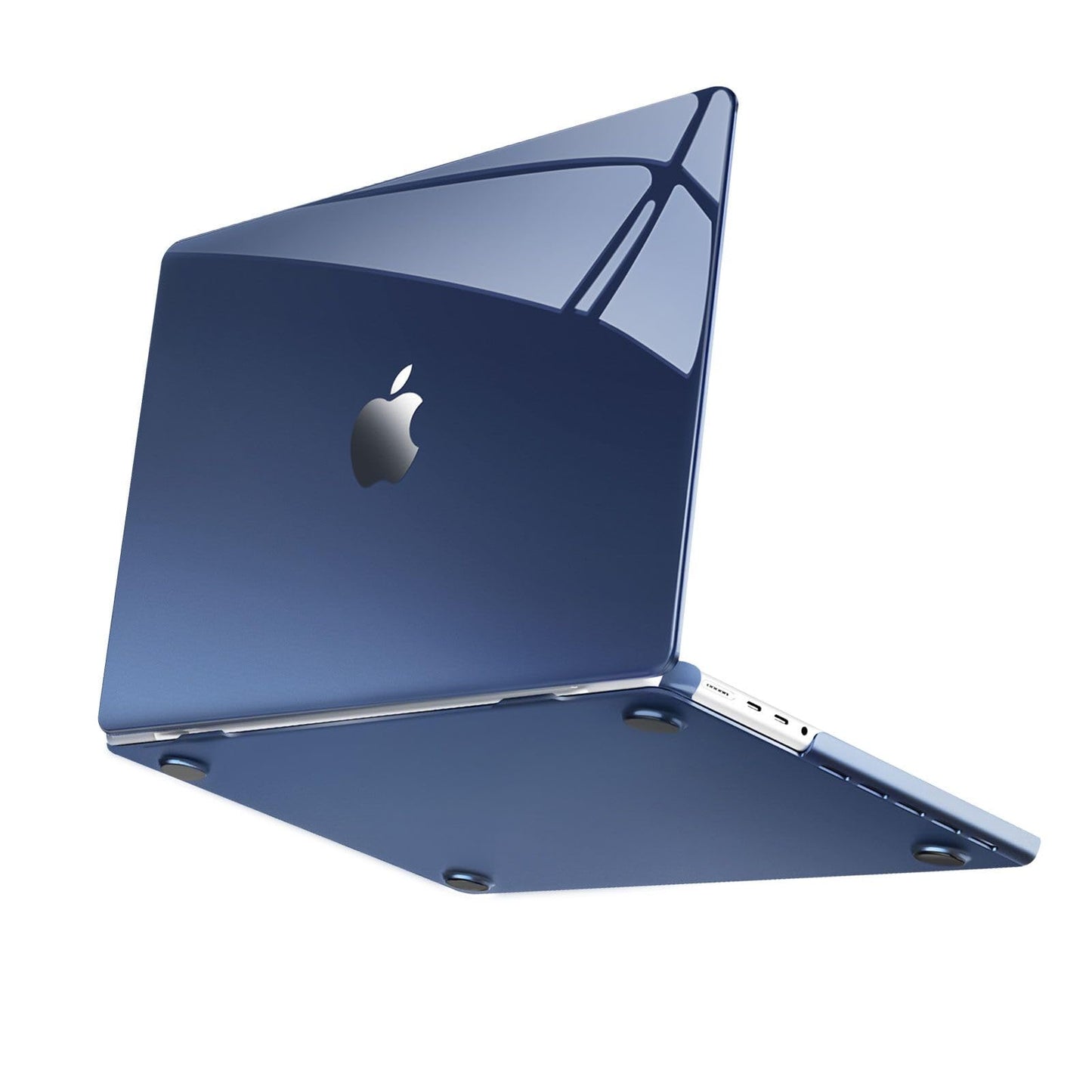 MOSISO Compatible with MacBook Pro 14 inch Case 2025 2024 2023 2022 2021 M4 M3 M2 M1 A3112 A3185 A3401 A2918 A2992 A2779 A2442, Surpass Natural Beauty Protective Plastic Hard Case, Crystal Midnight