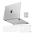 MOSISO Compatible with MacBook Air 13 inch Case 2025 2024 2023 2022 M4 A3240 M3 A3113 M2 A2681, Ultra-Thin Natural Original Hard Shell&Matching Color Keyboard Cover&Screen Film&Pouch, Starlight Clear