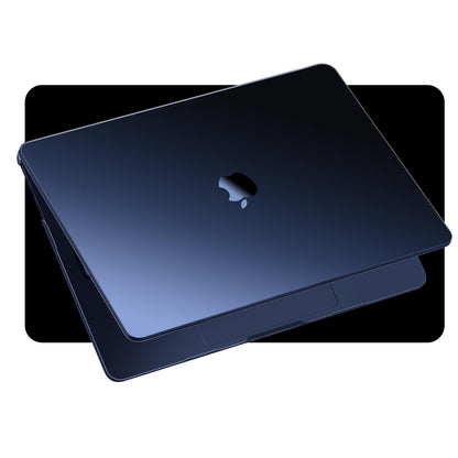MOSISO Compatible with MacBook Air 15 inch Case 2025 2024 2023 Release M4 A3241 M3 A3114 M2 A2941 with Touch ID, Ultra-Thin Natural Original Color Plastic Hard Shell Case Cover, Midnight Clear