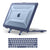 MOSISO Compatible with MacBook Pro 13 inch Case M2 2025-2016 A2338 M1 A2251 A2289 A2159 A1989 A1708 A1706,Honeycomb Heavy Duty TPU Bumper Plastic Hard Case with Fold Kickstand&Keyboard Cover,Navy Blue