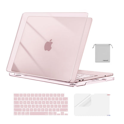 MOSISO Compatible with MacBook Neo Case 13 inch 2026 Release Model A3404 with A18 Pro Chip, 4 in 1 Kit Precision Fit Crack & Scratch Resistant Protective Hard Shell Case Cover, Crystal Clear