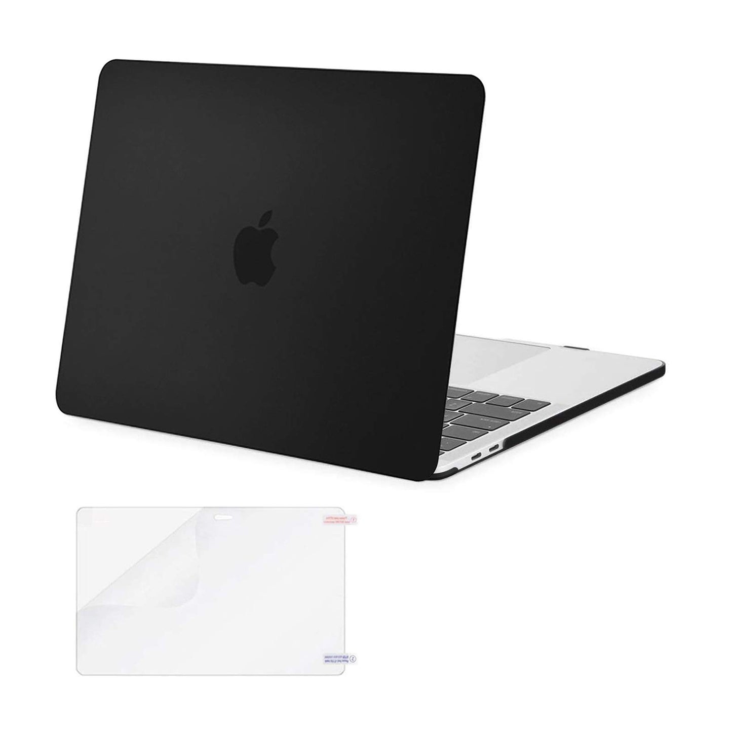 MOSISO Compatible with MacBook Pro 13 inch Case M2 2025, 2024, 2023, 2022-2016 A2338 M1 A2251 A2289 A2159 A1989 A1708 A1706 with/Without Touch Bar, Plastic Hard Shell&Screen Protector, Rose Quartz