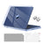 MOSISO Compatible with MacBook Air 13 inch Case 2025-2022 M4 A3240 M3 A3113 M2 A2681,Surpass Natural Beauty Hard Shell&Keyboard Cover&Screen Film&Type C for MacBook Air 13.6 inch Case, Crystal Clear