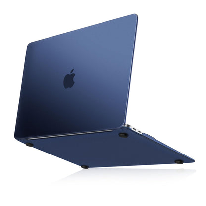 MOSISO Compatible with MacBook Air 13 inch Case 2022 2021 2020 2019 2018 A2337 M1 A2179 A1932, Ultra-Thin Slim Natural Original Color Protective Plastic Hard Shell for MacBook Air 13.3, Midnight Blue