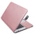 MOSISO Compatible with MacBook Air 13 inch Case A1369 A1466 Older Version 2010-2017 Release, PU Leather Case Portfolio Protective Stand Cover Sleeve, Rose Gold